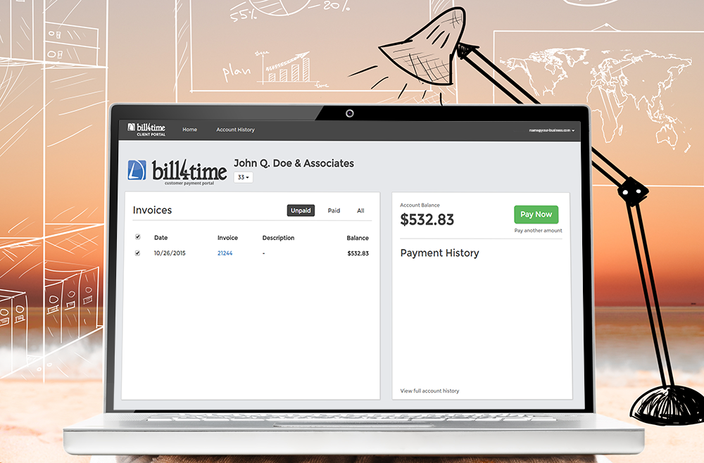 Bill4Time Enhanced Client Portal