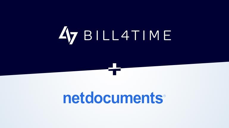 Bill4Time_NetDocuments