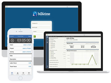 Bill4Time's software integrations