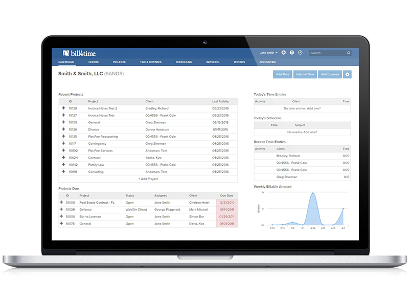 Time Billing Software Bill4Time