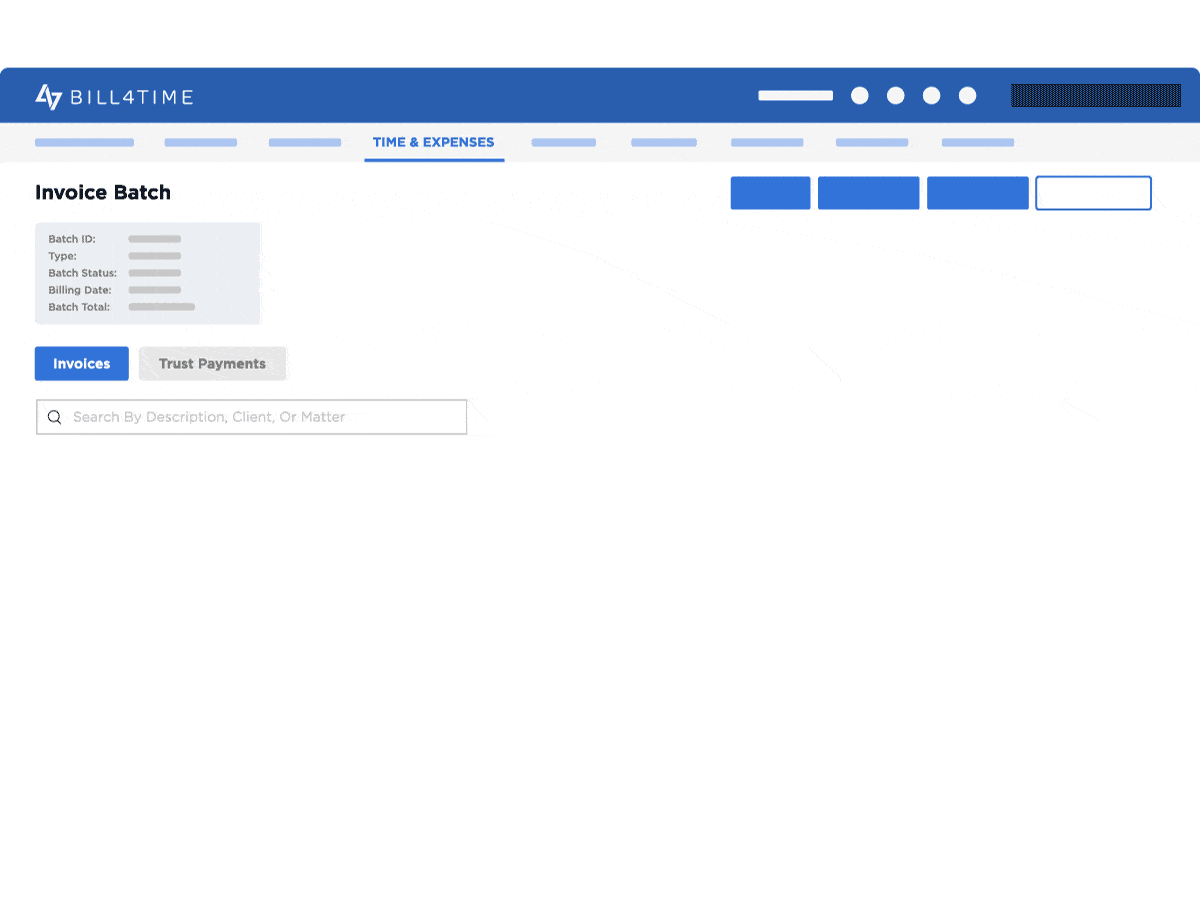 Creating and sending bulk invoices to batches of clients