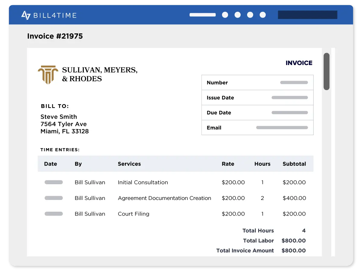 Creating a custom, branded client invoice